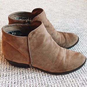 Madden Girl Taupe Booties