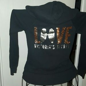 Victorious Secret black light weight jacket xs