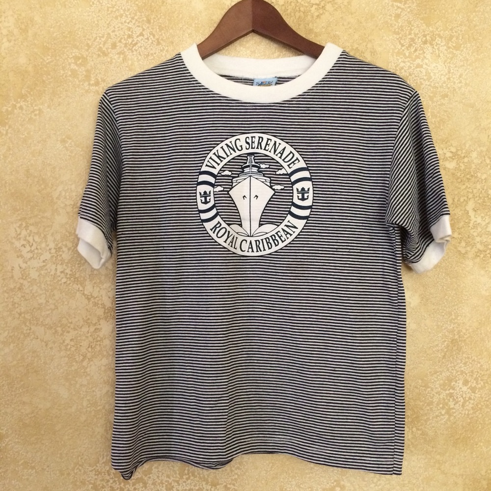 Royal Caribbean Striped Tee