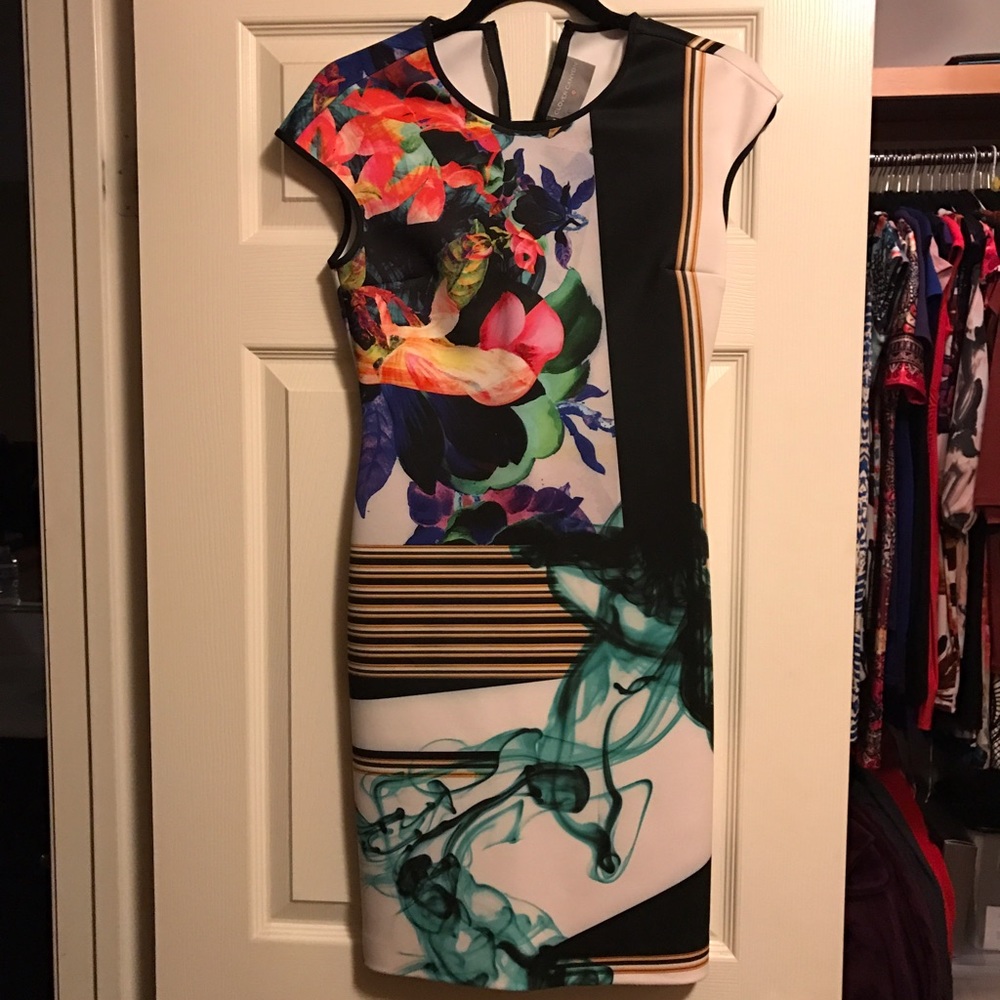 CLOVER CANYON neoprene Dress. As new. Size Small