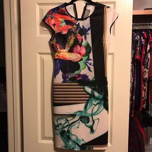 CLOVER CANYON neoprene Dress. As new. Size Small