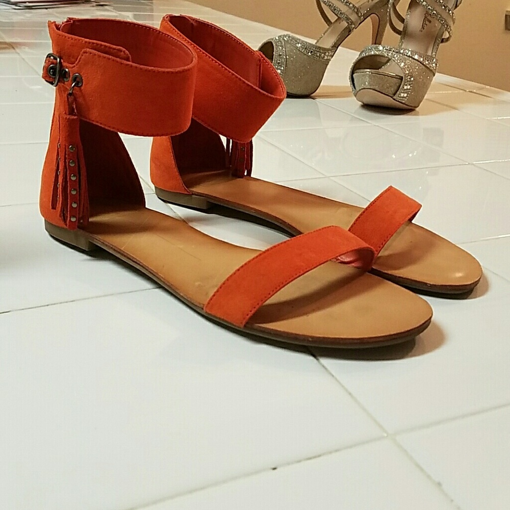 Orange Dolce Vita Sandals