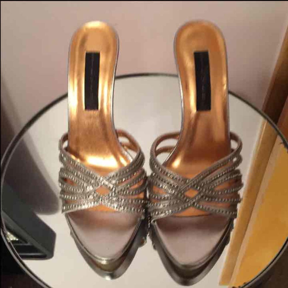 Steve Madden Bling Open Toe Heels - image 2