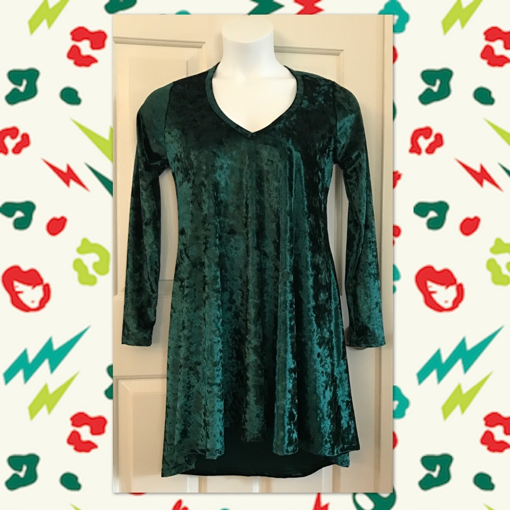 Velvet Mini Dress