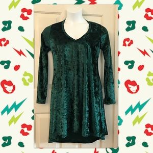 Velvet Mini Dress