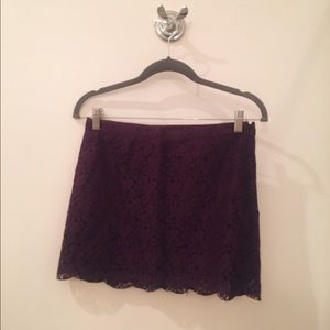 Aritzia Talulah Lace Mini Skirt