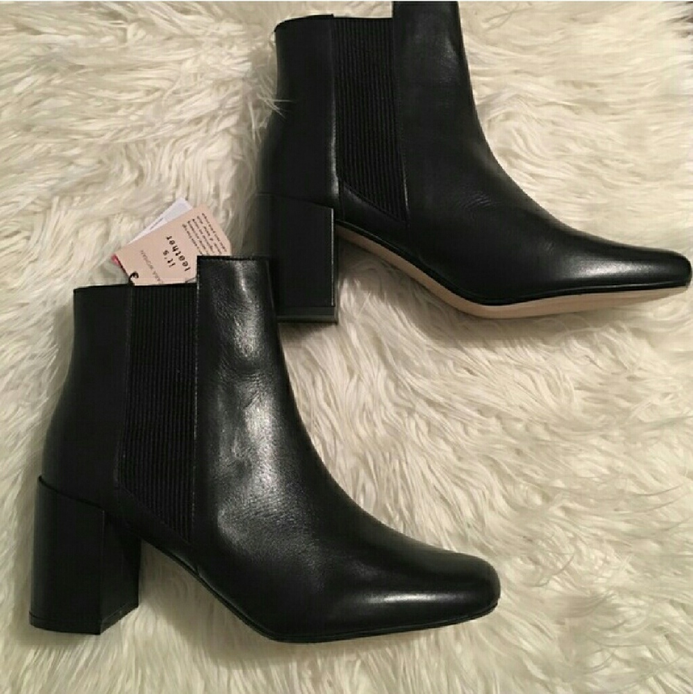 ZARA 100% LEATHER CHELSEA ANKLE BOOT BRAND NEW - Picture 6 of 8