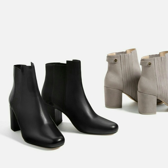 ZARA 100% LEATHER CHELSEA ANKLE BOOT BRAND NEW - Picture 8 of 8