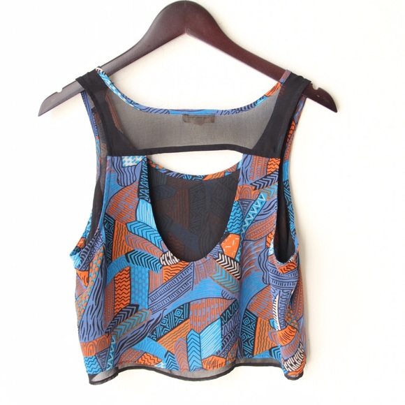 🛑SOLD! Silence & Noise Crop Top - Picture 3 of 3