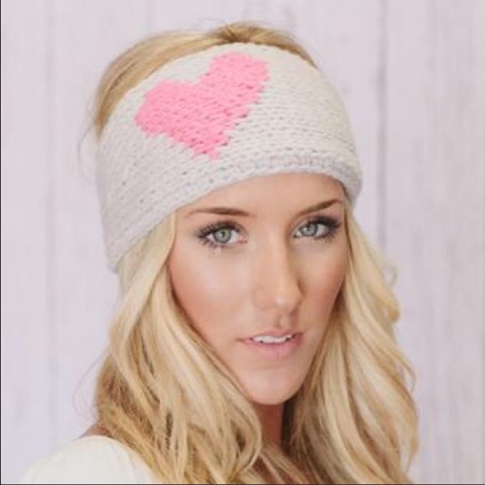 SALE! Only 1 left!  ❤Heart Headwrap❤️
