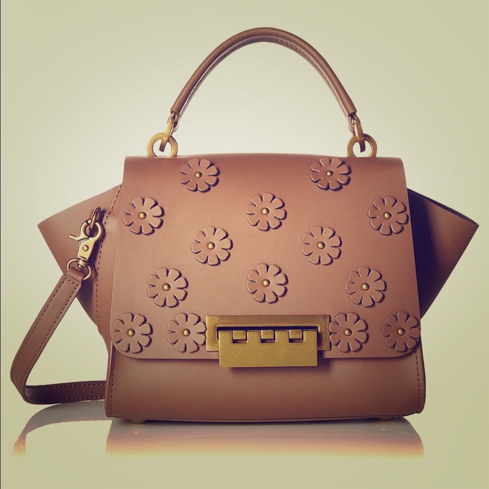 Zac Posen Eartha Mini Top Handle, Latte Floral