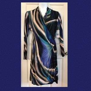 Karen Kane Faux Wrap Dress