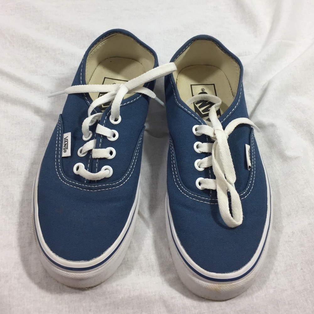 Blue Vans-Women's