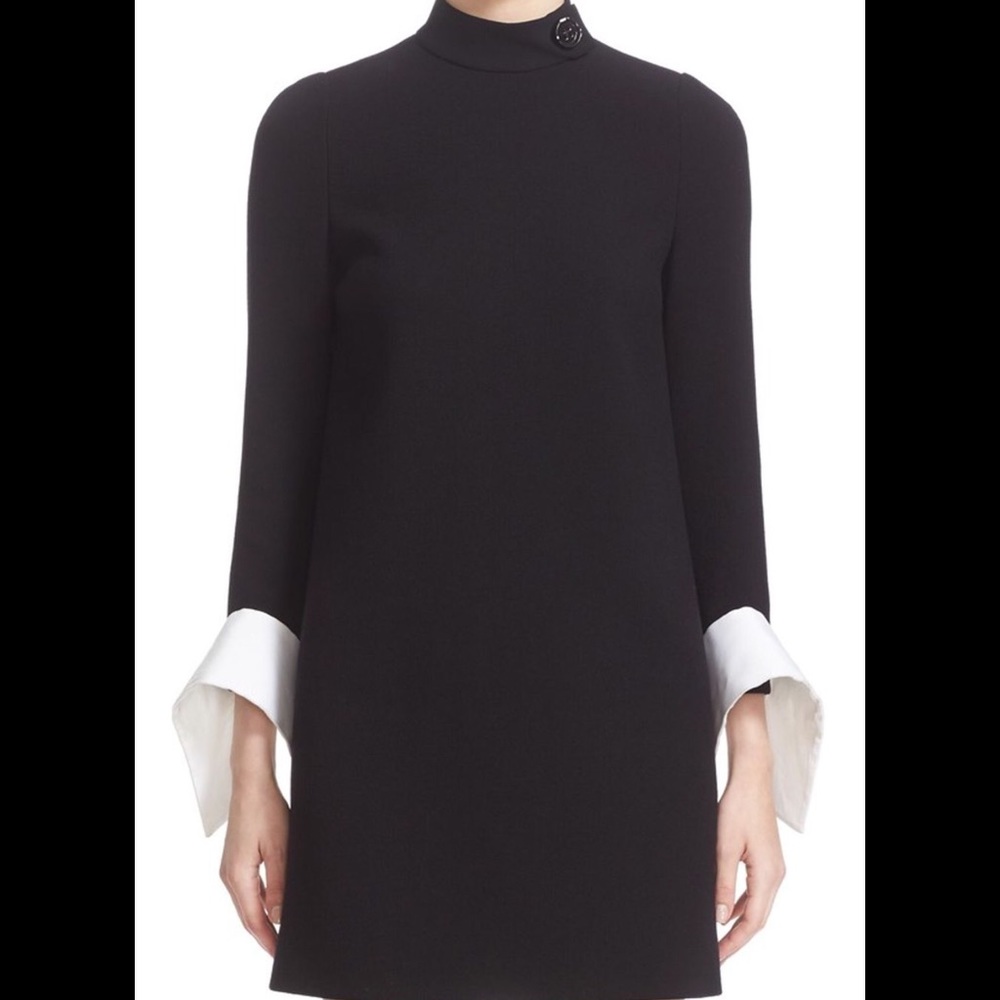 Victoria Beckham Draped Cuff Dress Size 8UK