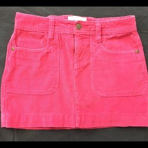 Old Navy girls corduroy skirt