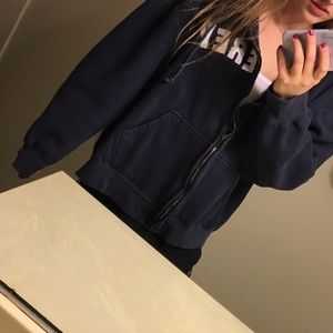 Navy Monterey hoodie