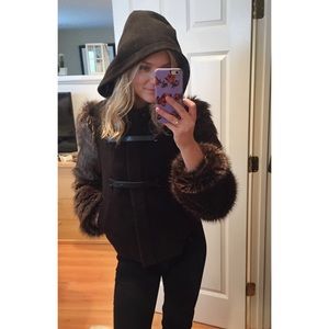 Anthropologie | Harlow Fur Coat by Leifsdottir