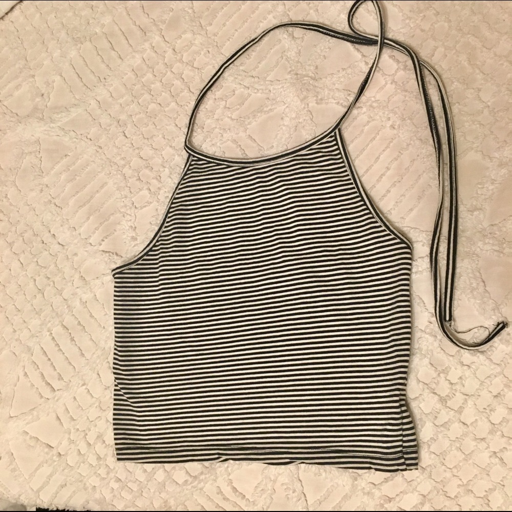 SOLD Brandy Melville Striped Halter