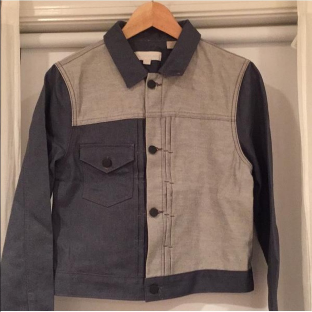 Calvin Klein Jeans | Raw Denim Trucker Jacket NWOT