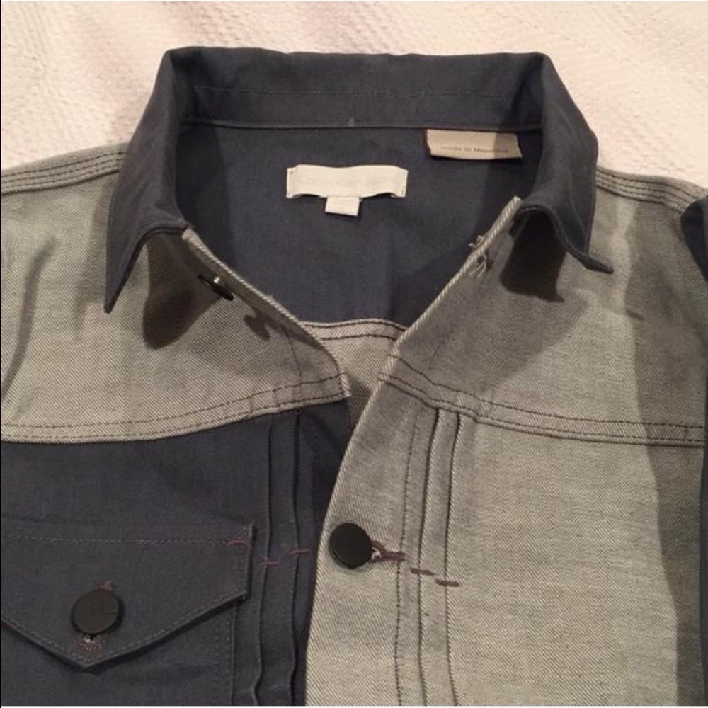 Calvin Klein Jeans | Raw Denim Trucker Jacket NWOT - Picture 3 of 5