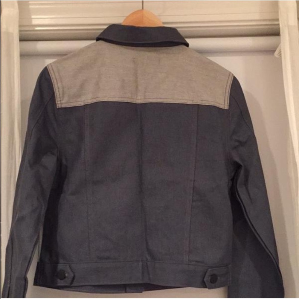Calvin Klein Jeans | Raw Denim Trucker Jacket NWOT - Picture 5 of 5