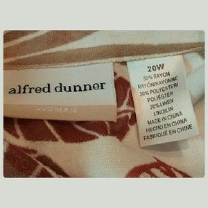 Alfred Dunner Tops - Plus-Size Alfred Dunner Dressy Hawaiian Top Alfred Dunner Tops - Plus-Size Alfred Dunner Dressy Hawaiian Top