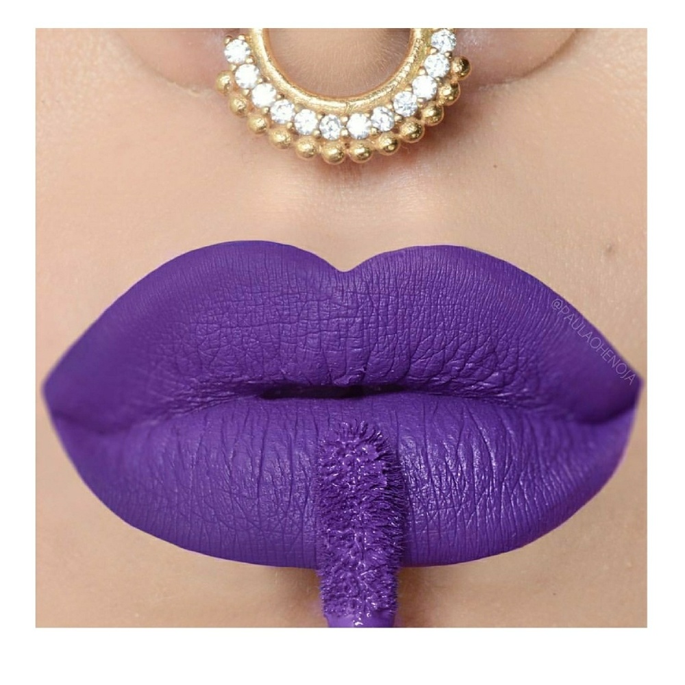 Electric Violet long lasting matte lipgloss
