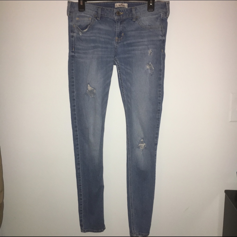 Destroyed Hollister Jeans