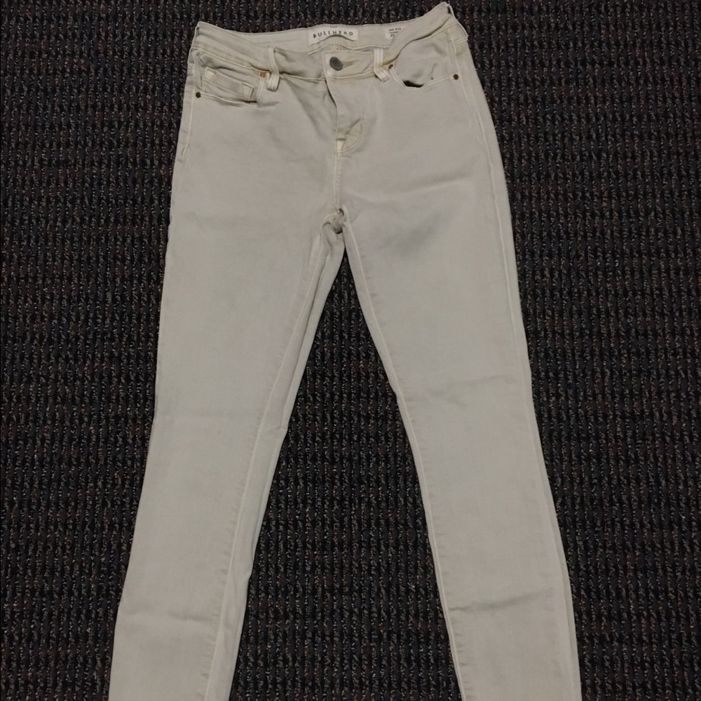 Bullhead Khaki Skinny Jeans