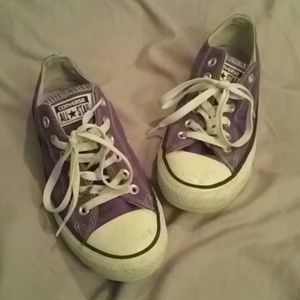 Purple converse