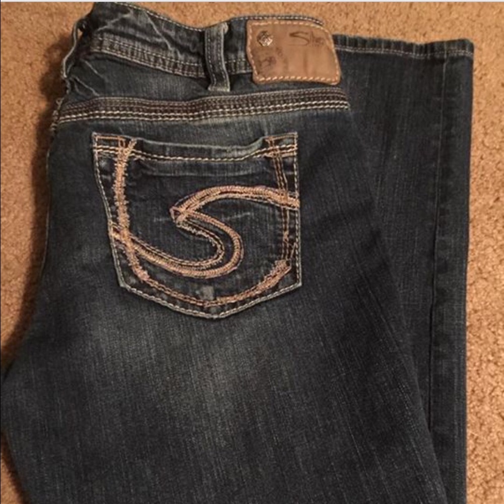 Size 32x31 silvers. Brand new without tags.