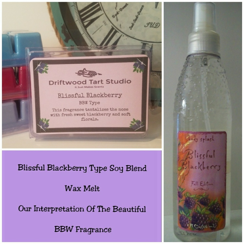 Blissful Blackberry BBW type wax melts/ tart