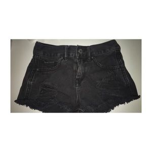 Black Ripped 'Pacsun' Shorts