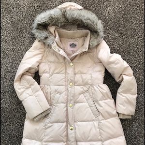 JUICY COUTURE Puffer Long Jacket. Size 8-10