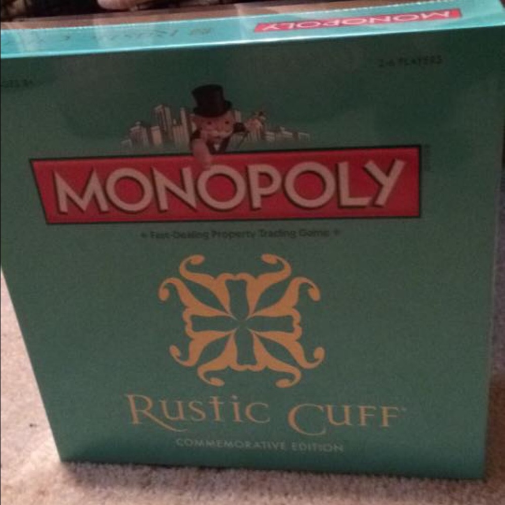 Rustic Cuff Monopoly Game