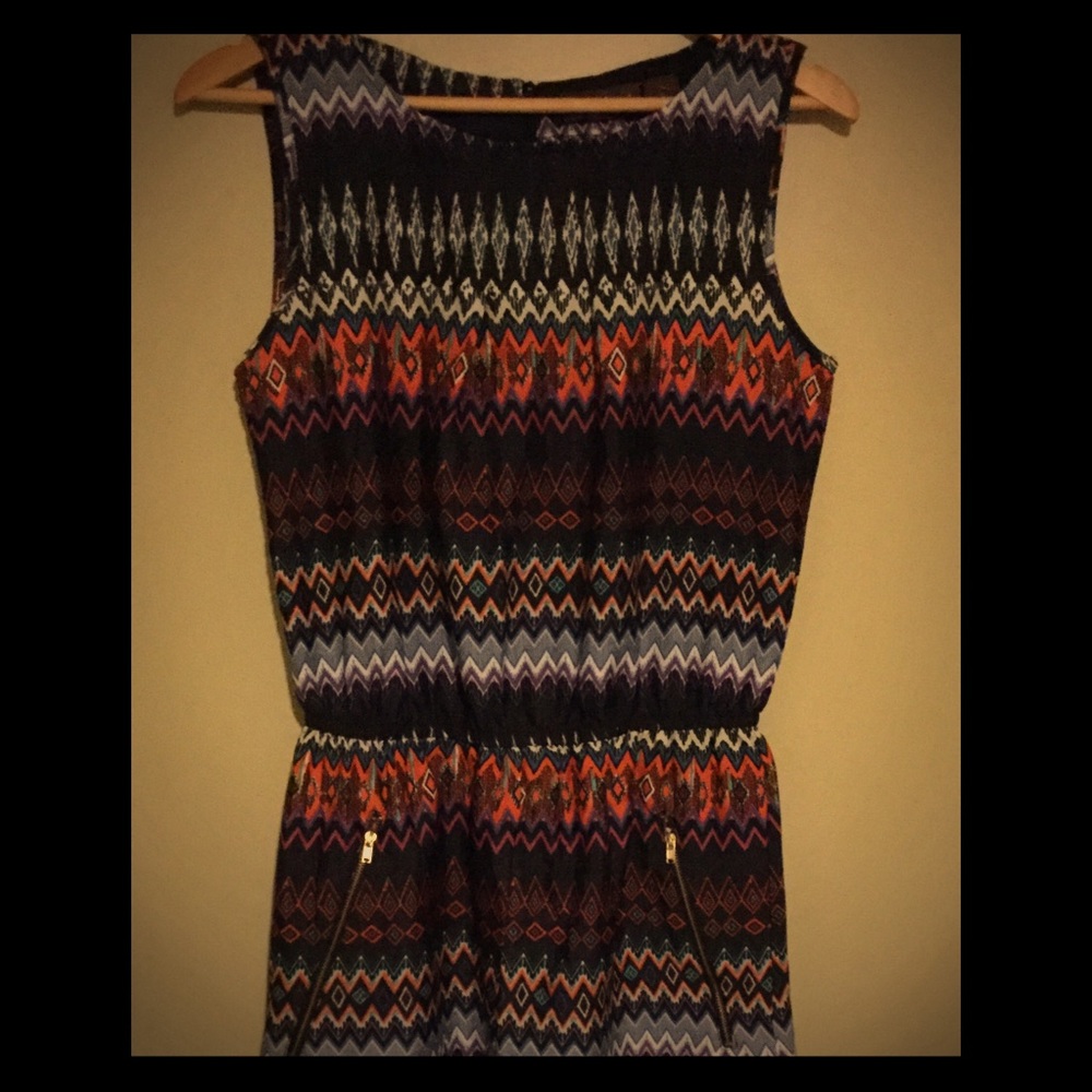 Aztec Romper with pockets