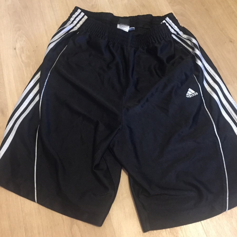 Adidas men's black shorts