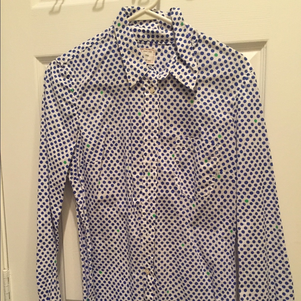 Gap fitted boyfriend button down size M
