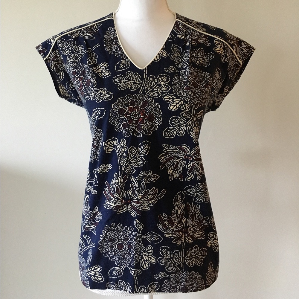 VINTAGE Women's Floral Shirt 1960's Era RARE!