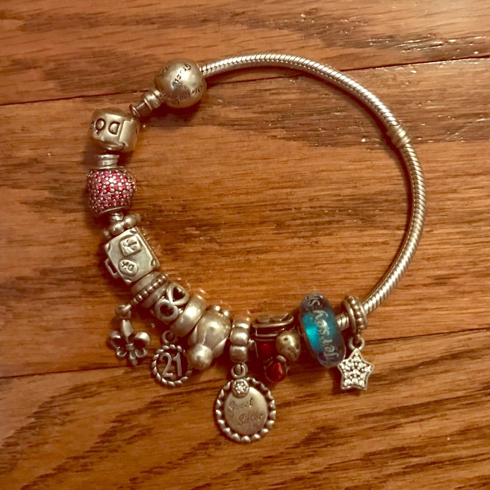 Pandora Bracelet with Charms