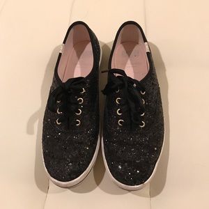 kate spade glitter keds