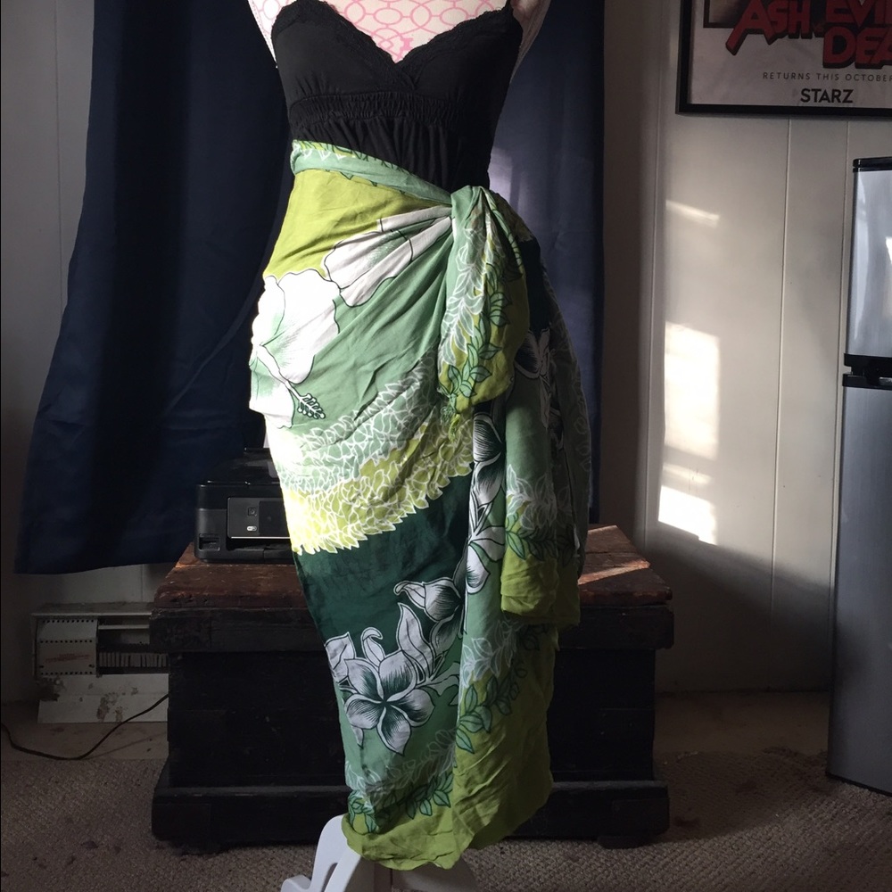 Tropical Bathing suit beach wrap