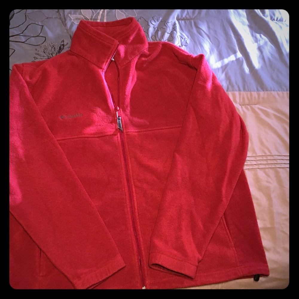 Columbia fleece zip-up