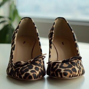 NWOT- Crew Dulci Kitten Heels size 10