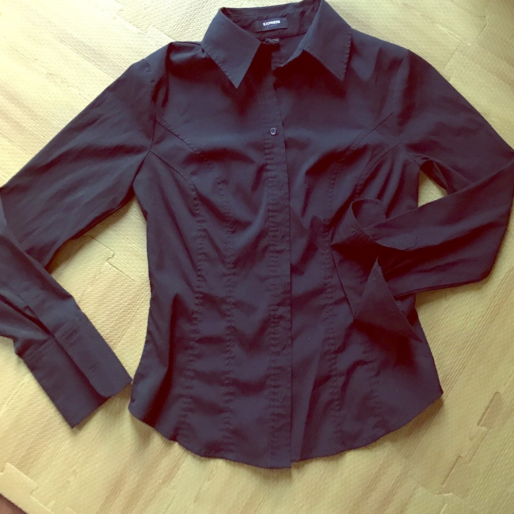 Express Women's button-down blouse