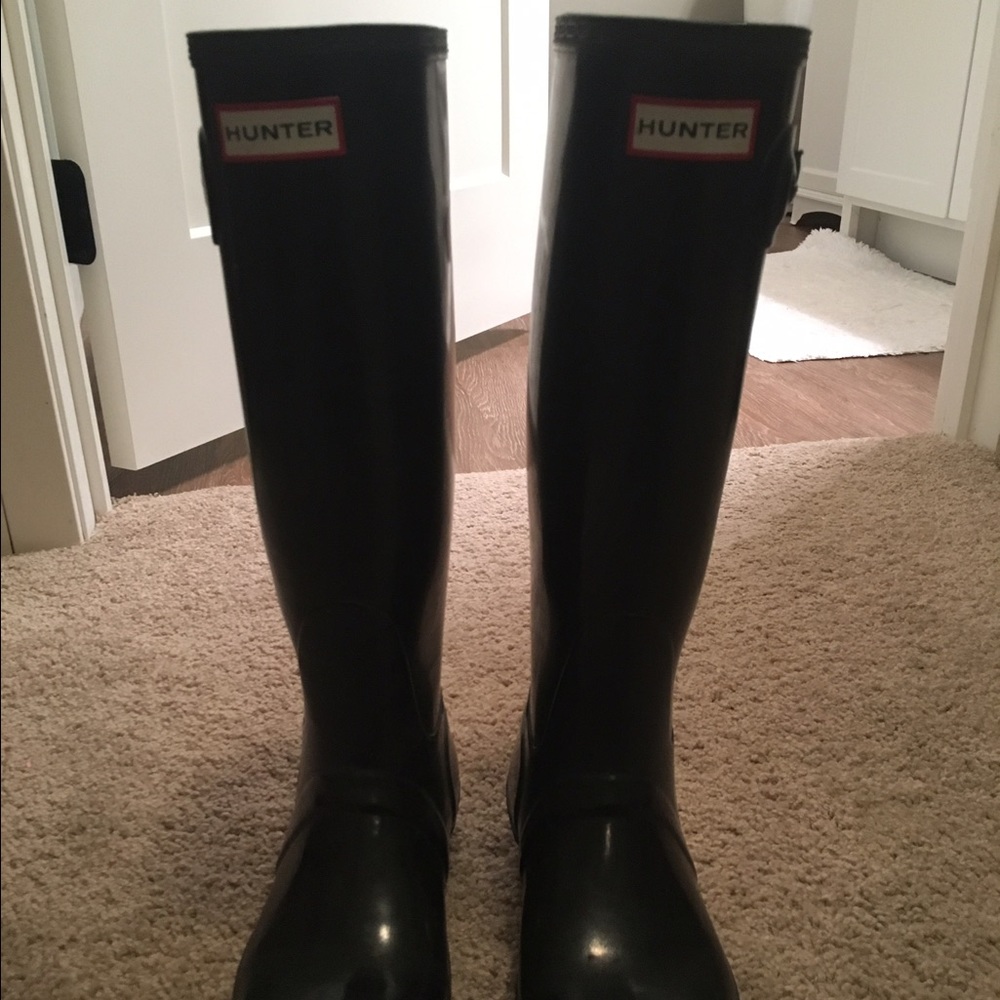 Black Hunter Boots