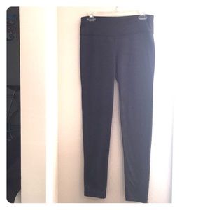 90 Degree Full Length Black Heather Leggings