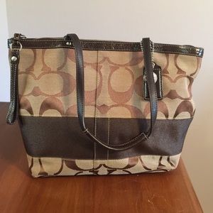 Coach Brown Shoulder Bag