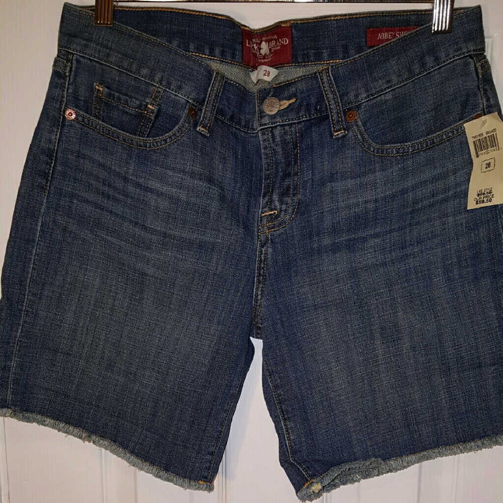NWT Lucky Brand Abbey Shorts