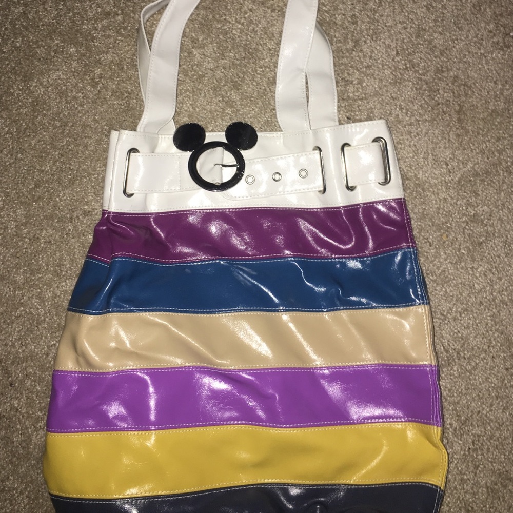 kids multicolored disney bag